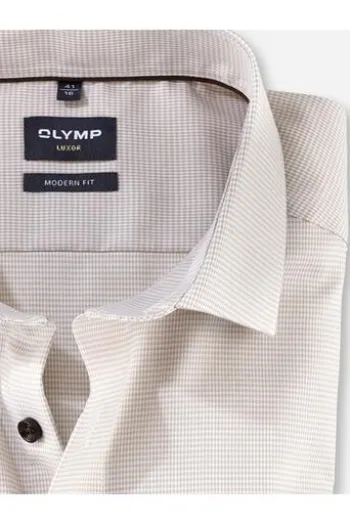 OLYMP Luxor Business Hemd langarm natur
