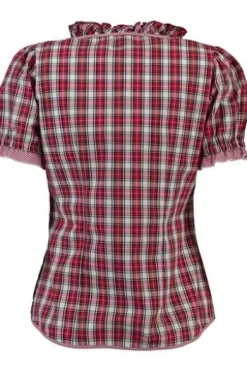 OS TRACHTEN Bluse rot