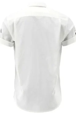 OS TRACHTEN Hemd weiss Regular Fit Kurzarm