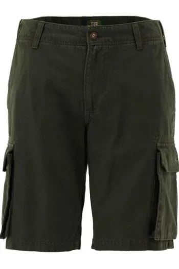 OS TRACHTEN Jagd Shorts oliv einfarbig