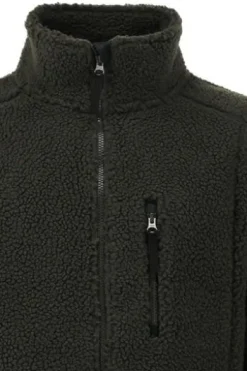 OS TRACHTEN Jagd Teddy Fleece Jacke oliv