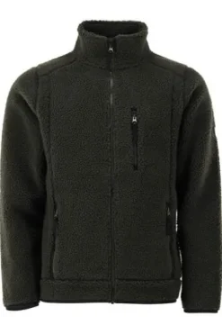 OS TRACHTEN Jagd Teddy Fleece Jacke oliv
