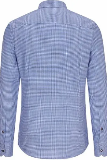 OS TRACHTEN Trachtenhemd blau