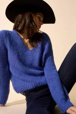 OUI Pullover blue