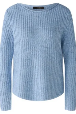OUI Pullover NAOLIN blue white
