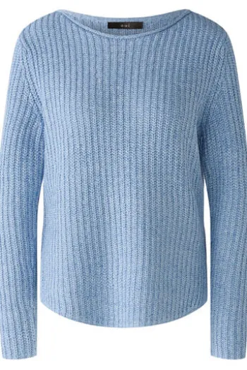OUI Pullover NAOLIN blue white