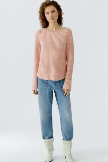 OUI Pullover NAOLIN dusty rose