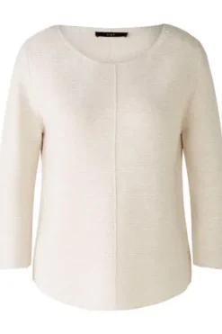 OUI Pullover Natur 3/4-Arm