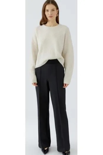 OUI Pullover Nila offwhite