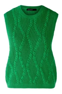 Oui Pullunder green