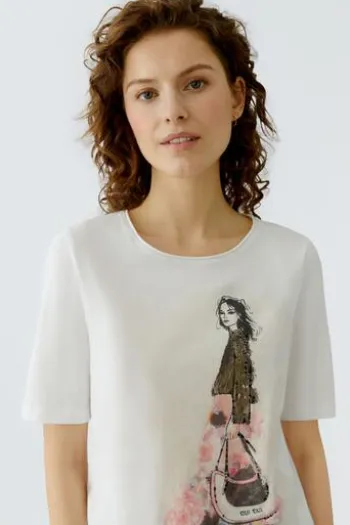 OUI Shirt cloud dancer