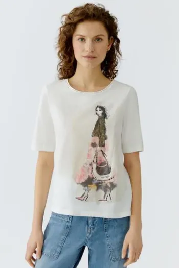 OUI Shirt cloud dancer