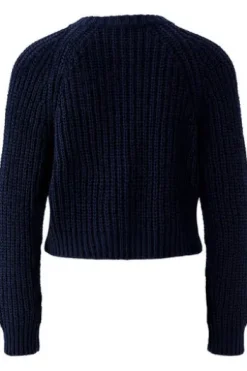 OUI Strickjacke OSKAR darkblue