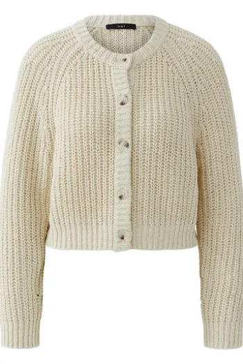 OUI Strickjacke whitecap grey