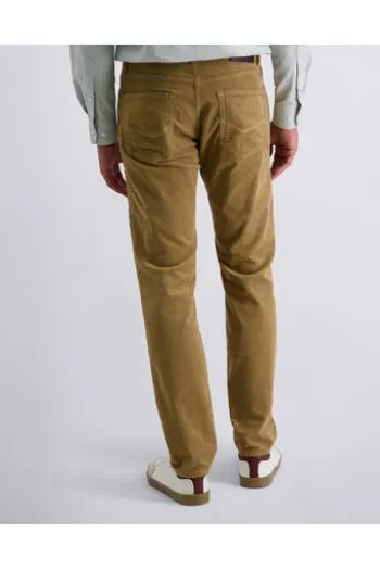 PIERRE CARDIN Five-Pocket-Cord-Hose Lyon kelp Tapered Fit