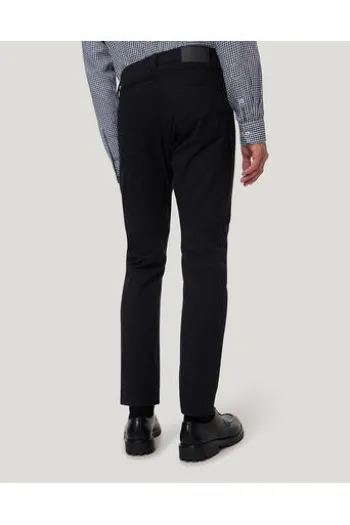 PIERRE CARDIN Five-Pocket-Jeans Dijon dark blue used Modern Fit