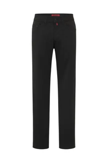 PIERRE CARDIN Five-Pocket-Jeans Lyon schwarz Modern Fit Ceramica