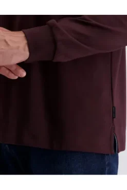 PIERRE CARDIN Langarm Polo-Shirt winetasting Modern Fit