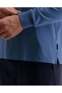 PIERRE CARDIN Langarm Polo-Shirt bering sea Modern Fit