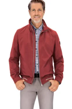 PIERRE CARDIN leichter Blouson rot