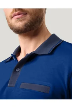PIERRE CARDIN Polo Shirt blau
