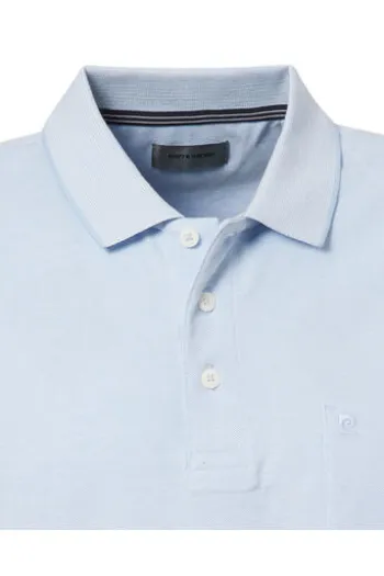PIERRE CARDIN Polo Shirt hellblau