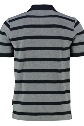 PIERRE CARDIN Polo Shirt marine gestreift