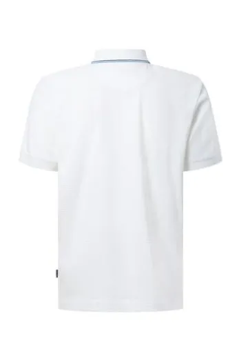 PIERRE CARDIN Polo-Shirt weiss