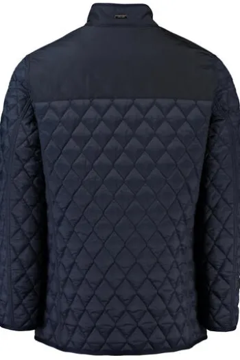 PIERRE CARDIN Rauten-Steppjacke marine