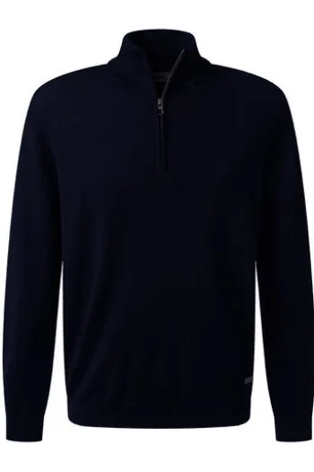 PIERRE CARDIN Strick Troyer marine
