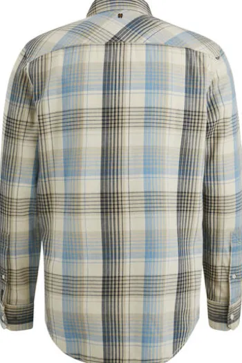 PME LEGEND Hemd Ashleigh blue kariert Regular Fit