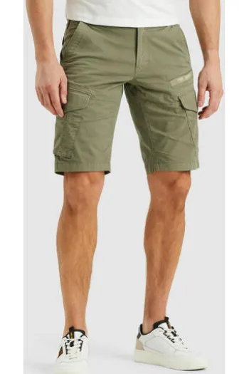 PME LEGEND Nordrop Cargo Shorts Stretch Twill deep lichten green Regular Fit