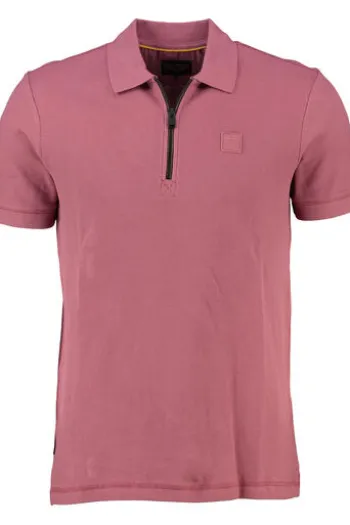 PME LEGEND Polo-Shirt roan rouge Regular Fit
