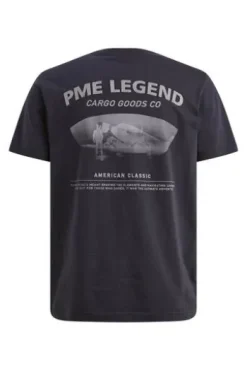PME LEGEND Single Jersey T-Shirt graphite