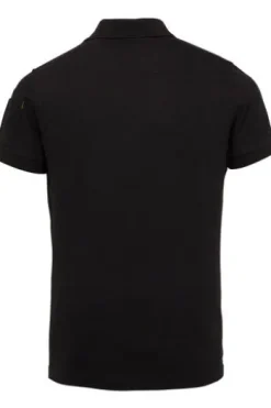 PME LEGEND Trackway Polo Shirt Schwarz Regular Fit