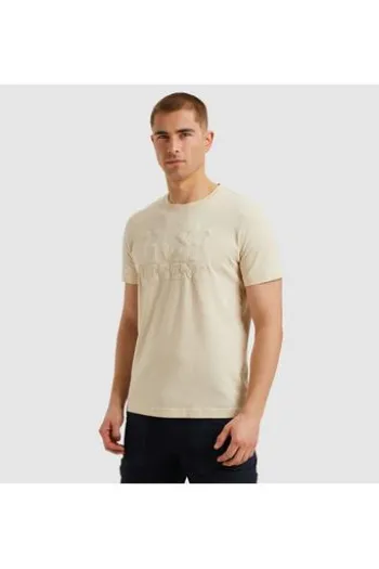PME LEGEND T-Shirt single jersey bone white