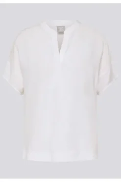 RABE Bluse weiß Kurzarm