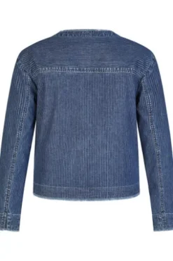 RABE Jeansbluse blue stone Langarm
