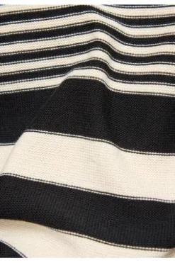 RABE Pullover alabaster gestreift Kurzarm