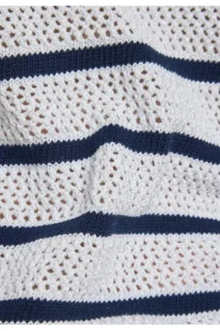 RABE Pullover weiß gestreift