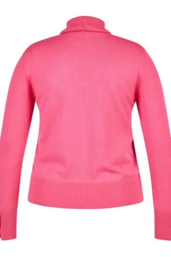 RABE Rollkragen-Pullover malve