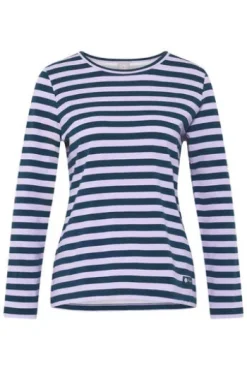 RABE Shirt flieder gestreift