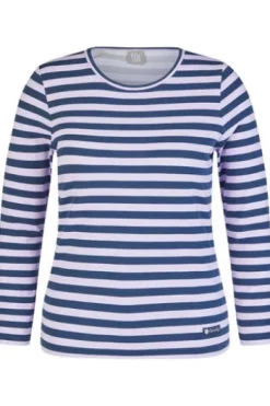 RABE Shirt flieder gestreift