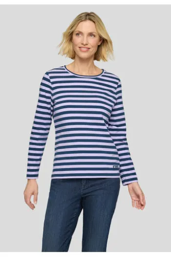 RABE Shirt flieder gestreift