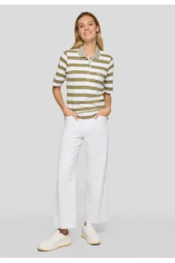 RABE Shirt himmelblau gestreift