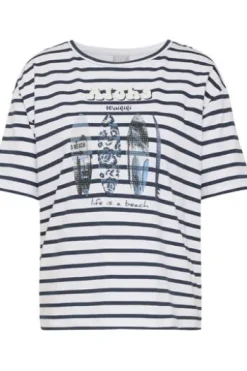 RABE Shirt pazifik gestreift