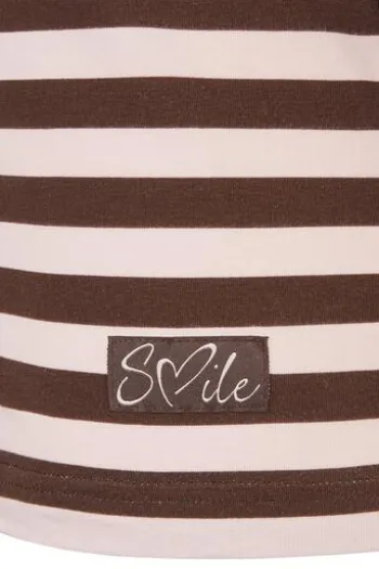 RABE Shirt rosé gestreift 3/4-Arm