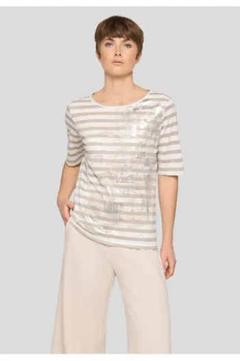 RABE Shirt sisal gestreift