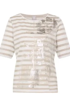 RABE Shirt sisal gestreift