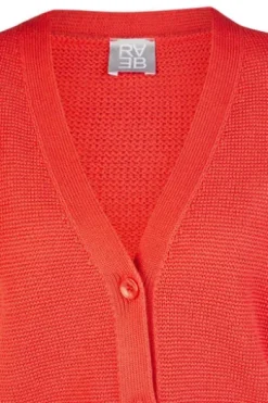 RABE Strickjacke koralle